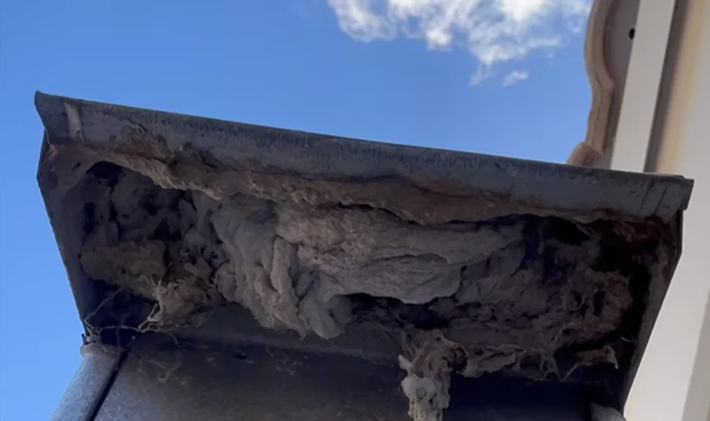 Blocked exhaust vent