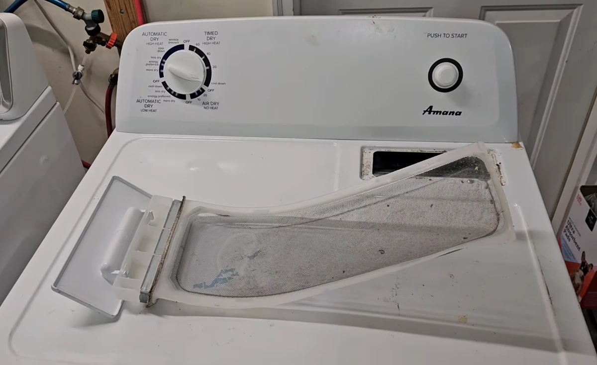 Dryer airflow fully restored