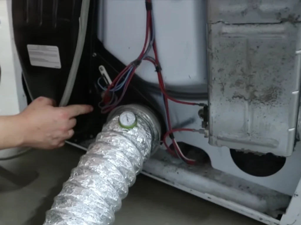 Salt corroded vent hood